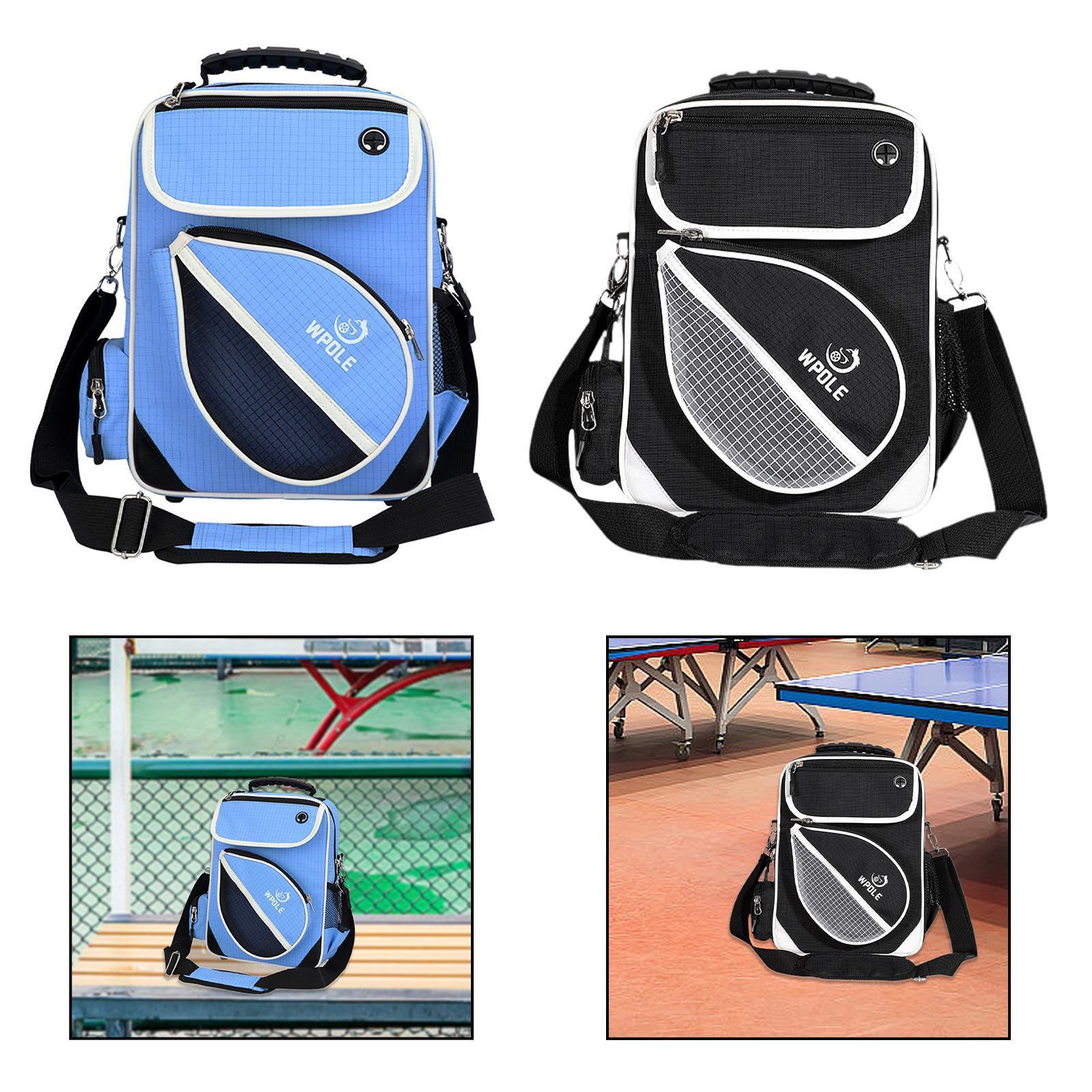Pong Bag Table Tennis Shoulder Bag Carrying Table Tennis Racket Handbag