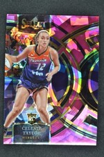 Celeste Taylor 2024 Panini Select WNBA Pink Ice Prizms Mercury Rookie #128