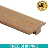 Floor Transition T-molding Unfinished Red Oak Wood 3/8 In. X 1-3/4 In. X 94 In. Floor Transition T-molding Unfinished Red Oak Wood 3/8 In. X 1-3/4 In. X 94 In.