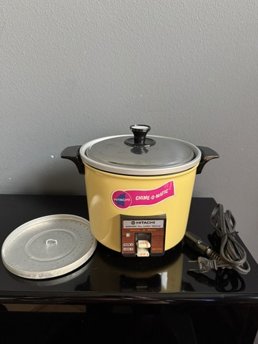 Vintage Hitachi Chime-O-Matic Automatic Food Steamer/Rice Cooker RD-4051 Japan