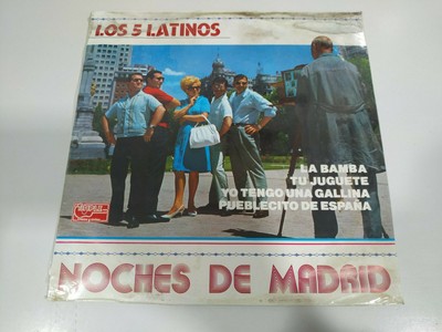 Los 5 Latinos Nights de Madrid The Bamba 1988 - LP 12 '' vinyl New - 3T