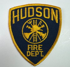 Hudson Fire Wisconsin WI Patch K8