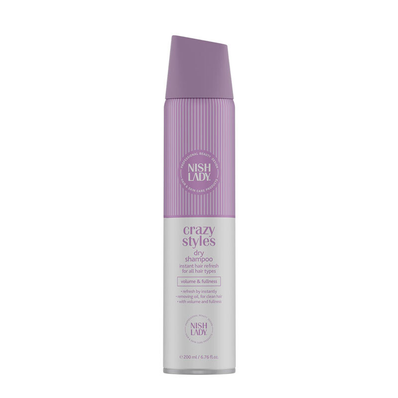 NISHLADY Crazy Styles Dry Shampoo 200ml