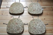 Set of 4 Vintage Cushions / Seat Pads for Ercol bow armchairs (model 514)