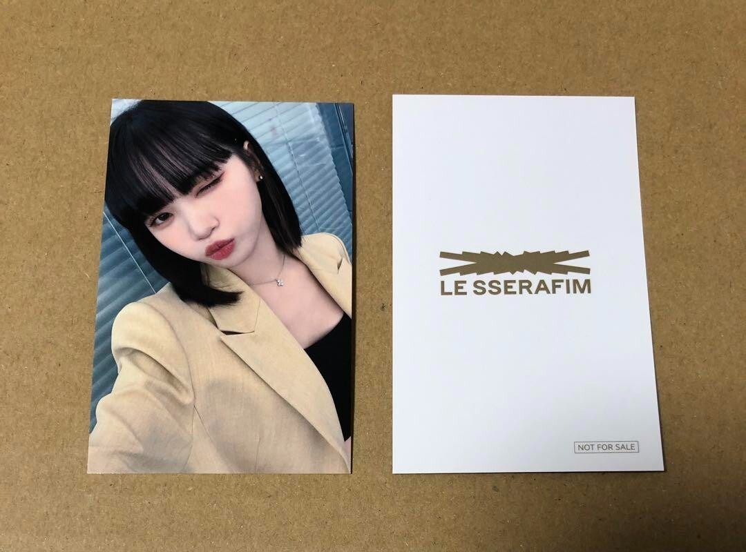 LE SSERAFIM antifragile サノク トレカ チェウォン 2 LE SSERAFIM - LE SSERAFIM different CD ＋トレカ チェウォンの