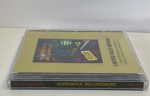 Techmaster PEB Bass Computer 2000 Rare Limited Gold Edition CD 1998 NMG Records. - Picture 3 of 7