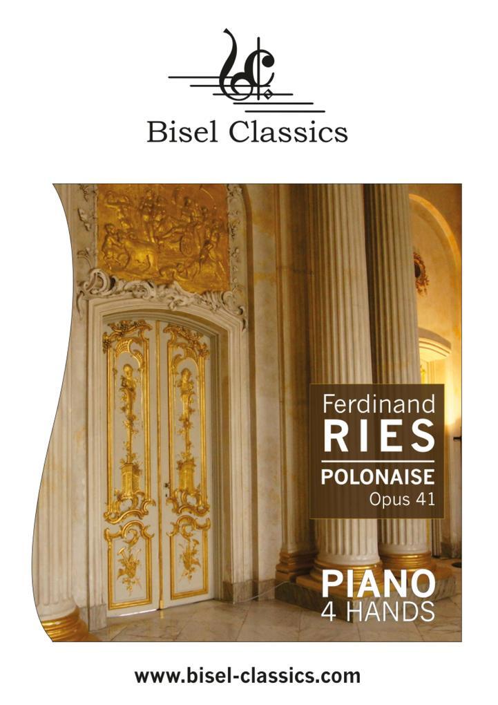 Thumbnail - Polonaise, Opus 41 | Ferdinand Ries, Stephen Begley | 2022 | Deutsch