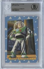 1995 DISNEY TOY STORY TIM ALLEN SIGNED BAS BECKETT COA AUTOGRAPH BUZZ LIGHTYEAR