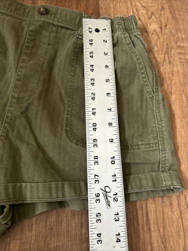 Madewell Shorts Green Women’s Size Medium 28 Waist Fashion Outdoor Shorts Ladies - Picture 10 of 12