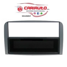 Mascherina Radio Alfa romeo 147 Adattatore Stereo Nero 2 ISO Con Cassettino