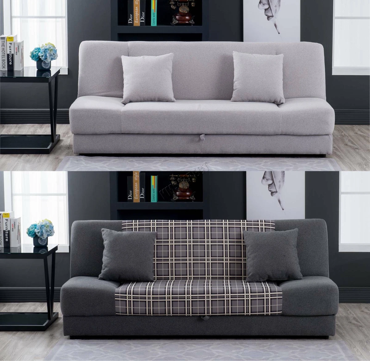 European style sofa bed with storage deals