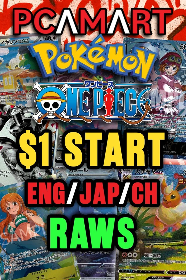 🏴‍☠️ $1 START AUCTIONS Pokemon and One Piece! 🏴‍☠ Aussie Stream