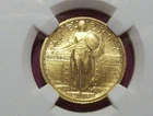 2016-w 1/4 oz gold standing liberty quarter NGC SP 70 w/OGP Included