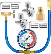 R134a Refrigerator Freon Recharge Hose Kit R134a Ac Refrigerant Charging Hose G
