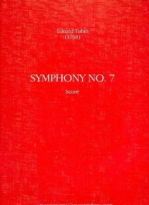 Symphony no.7 for orchestra study score | Eduard Tubin | Gehrmans Musikförlag