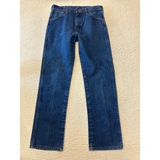 Vintage Wrangler Mens Cowboy Cut Jeans Size 32 Made in USA