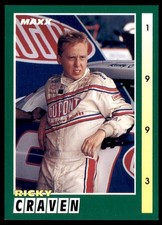 1993 Maxx # 99 Ricky Craven