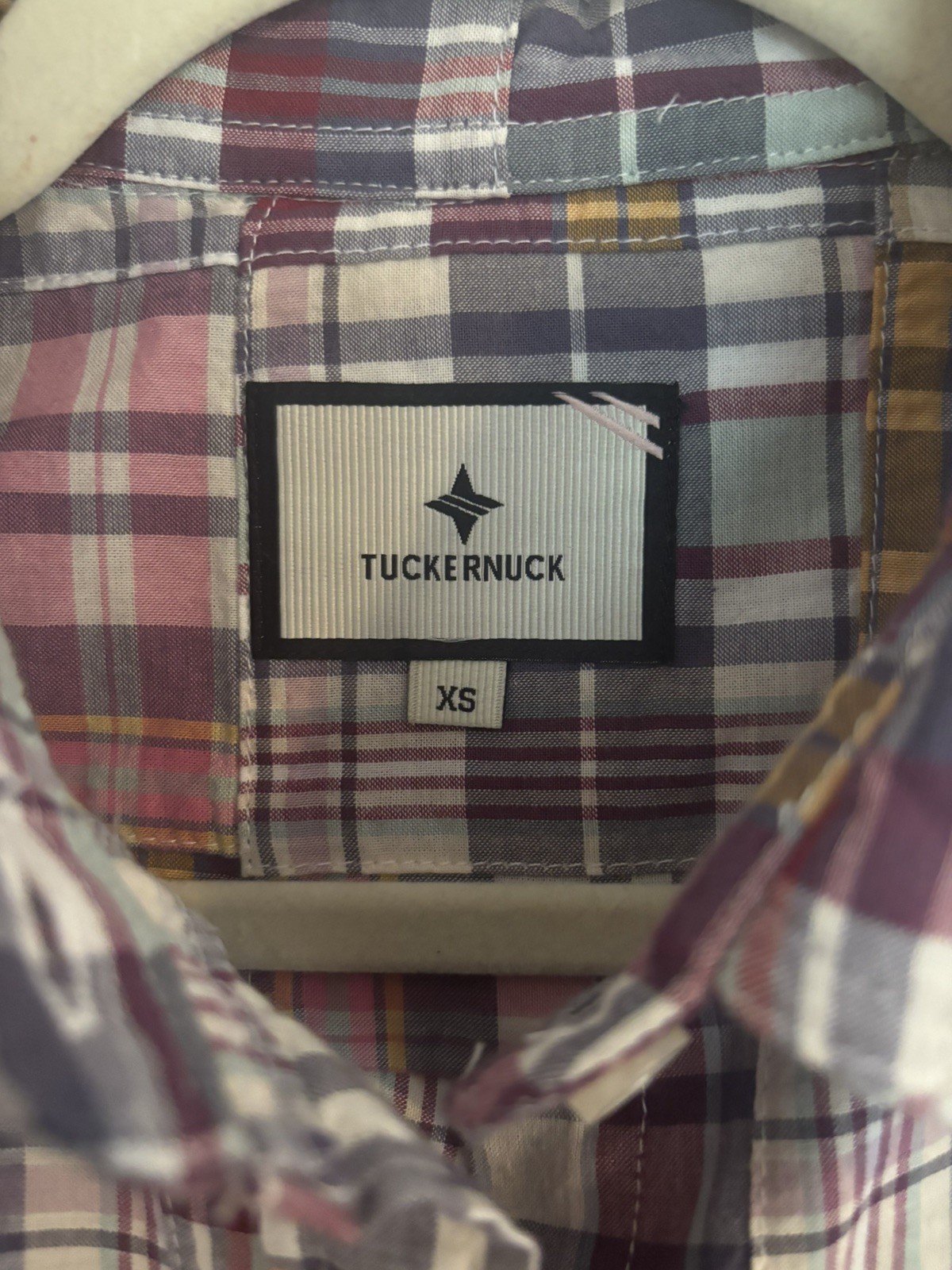 Tuckernuck Faded Prep Patchwork Jasper Button Dow… - image 3