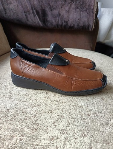 Rieker shoes Slip On Anti-stress Loafers Flats Size UK 7 EU41 - Picture 3 of 10