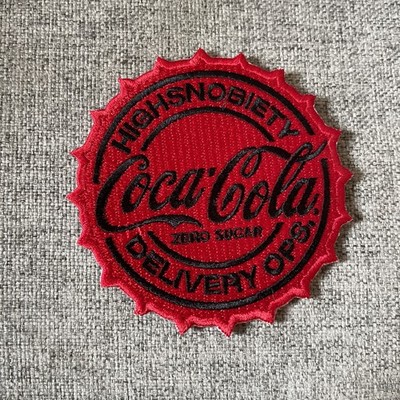 Coca-Cola Coke Zero Sugar X Highsnobiety Limited Edition Iron On Patch New
