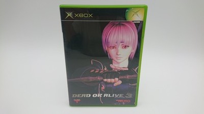 Xbox Dead or Alive 3 DOA3 TECMO Fighting Game 2001 Japanese