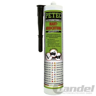 310mL PETEC MULTIFUNKTIONELLE NAHTABDICHTUNG SCHWARZ SCHWEIßNAHT VERSIEGELN