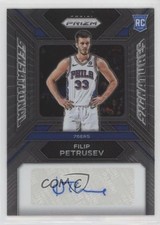2023-24 Panini Prizm Sensational Signatures Filip Petrusev #SS-FP Auto 0us8