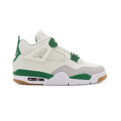 DR5415-103 Nike Air Jordan 4 Retro SB Low Pine Green White Sail