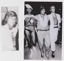 2x Foto Stampa Pensione Tennis Bjorn Borg 1983 Vintage Archivio PZC