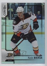 2017-18 O-Pee-Chee Rainbow Foil Kevin Bieksa #424 0c3