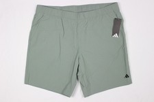 Adidas Men's 8" Ripstop Shorts Lightweight Size XL Silver Green ADVR0881