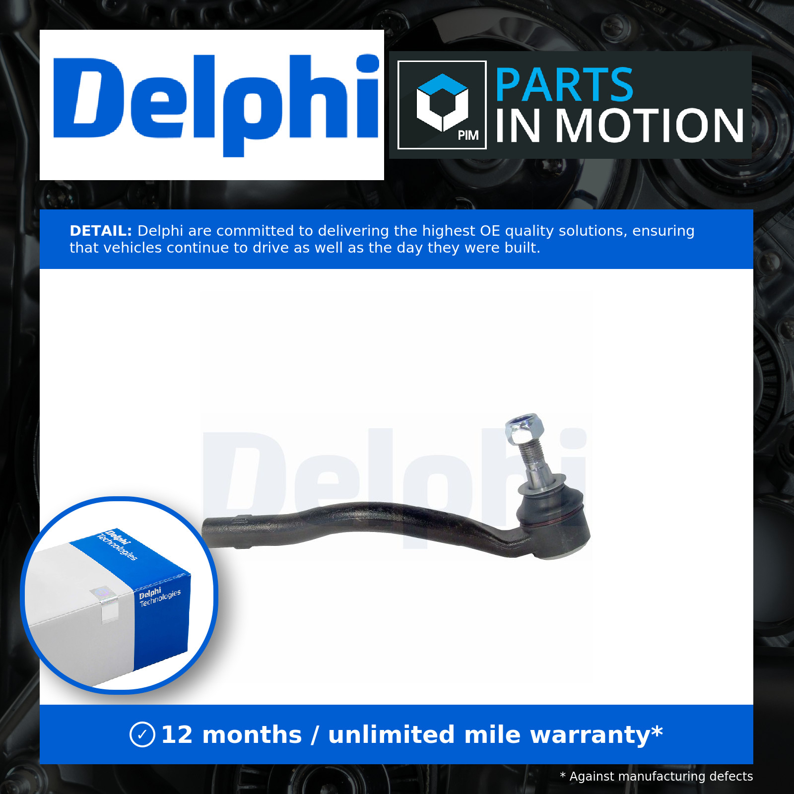 Tie / Track Rod End fits MERCEDES GL500 X164 5.5 Right 06 to 12 M273.963 Joint