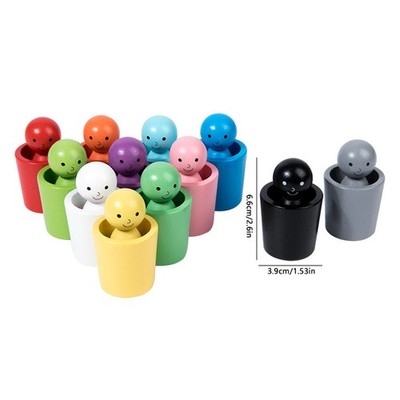 Color Sorting Cups Sorting Sensory Toys, Color Sorting Toys, Matching Games ON