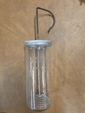#5598 Vintage WESSON OIL Mayonesa Fabricante Vidrio y Metal.
