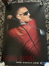 David Duval Vintage Oakley Poster 1999. 