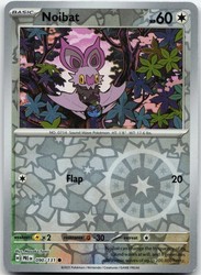 Noibat 090/131 Reverse Holo Common Prismatic Evolutions
