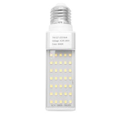 Fishpod White Plant Aquarium 7W Light LED Tank Fish Coral Bulb E27 Lamp D8K6