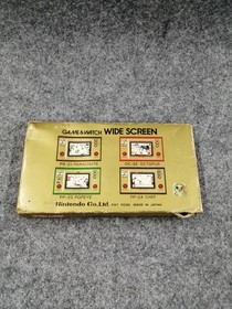 Nintendo Game & Watch Mickey Mouse LCD Broken Junk Used