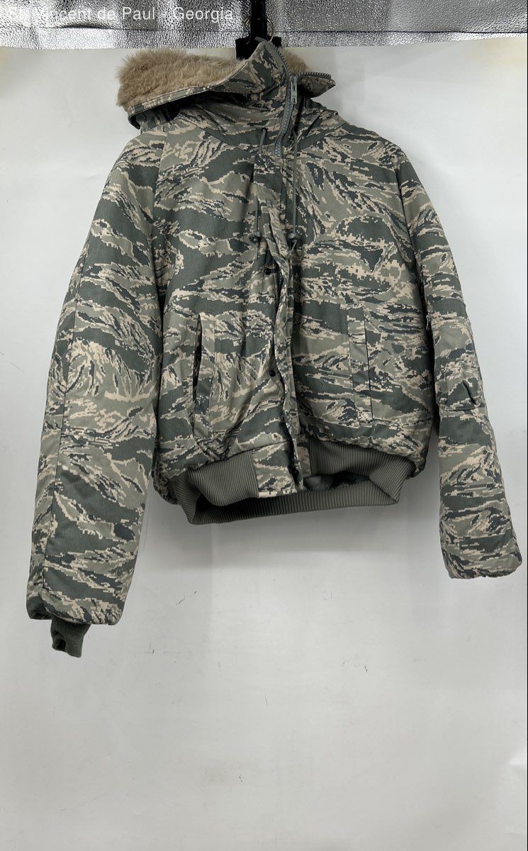 Dakota Outerwear 4308 N3b Hooded Abu Digi Tiger Camo Parka Size