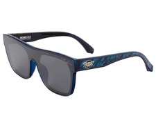 Black Flys MONO FLY CJ BARHAM SIGNATURE Sunglasses - Blue ZEBRA / SMOKE Lens NEW