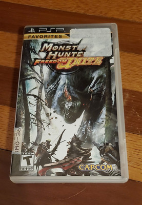 Monster Hunter Freedom Unite PSP Untested