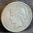 1925 S Peace Silver Dollar- Fineness .90- Cleaned
