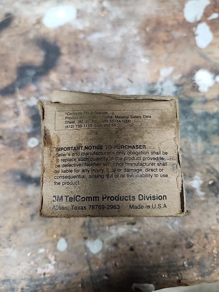 GENUINE 3M Scotchlok UG Tap Splicing Splice Connector 100 ct Ish New Old Box - Image 3 of 4