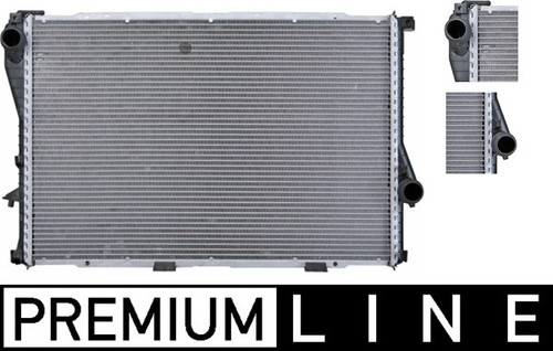 RADIATOR ENGINE COOLING CR 298 000P FOR BMW 5E397E38 M62B35 3.5L M62B44 4.4L - Picture 2 of 16