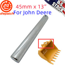45mm x 13-In Excavator Bucket Pin fit for John Deere/Yanmar/Kubota/Takeuchi