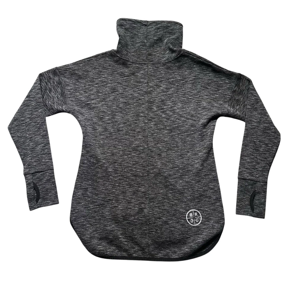 Pullover Negro Rifle Coffee Co Damas S Gris Cuello Simulado Cremallera Bolsillo Sport-Tek Foto 2 de 4
