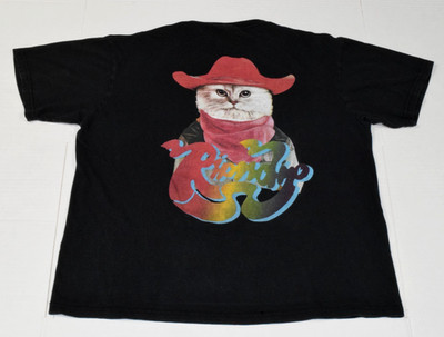 T-Shirt RIPNDIP Size L Lord Nermal YeeHaw Graphic Tee Distressed Skateboard Wear