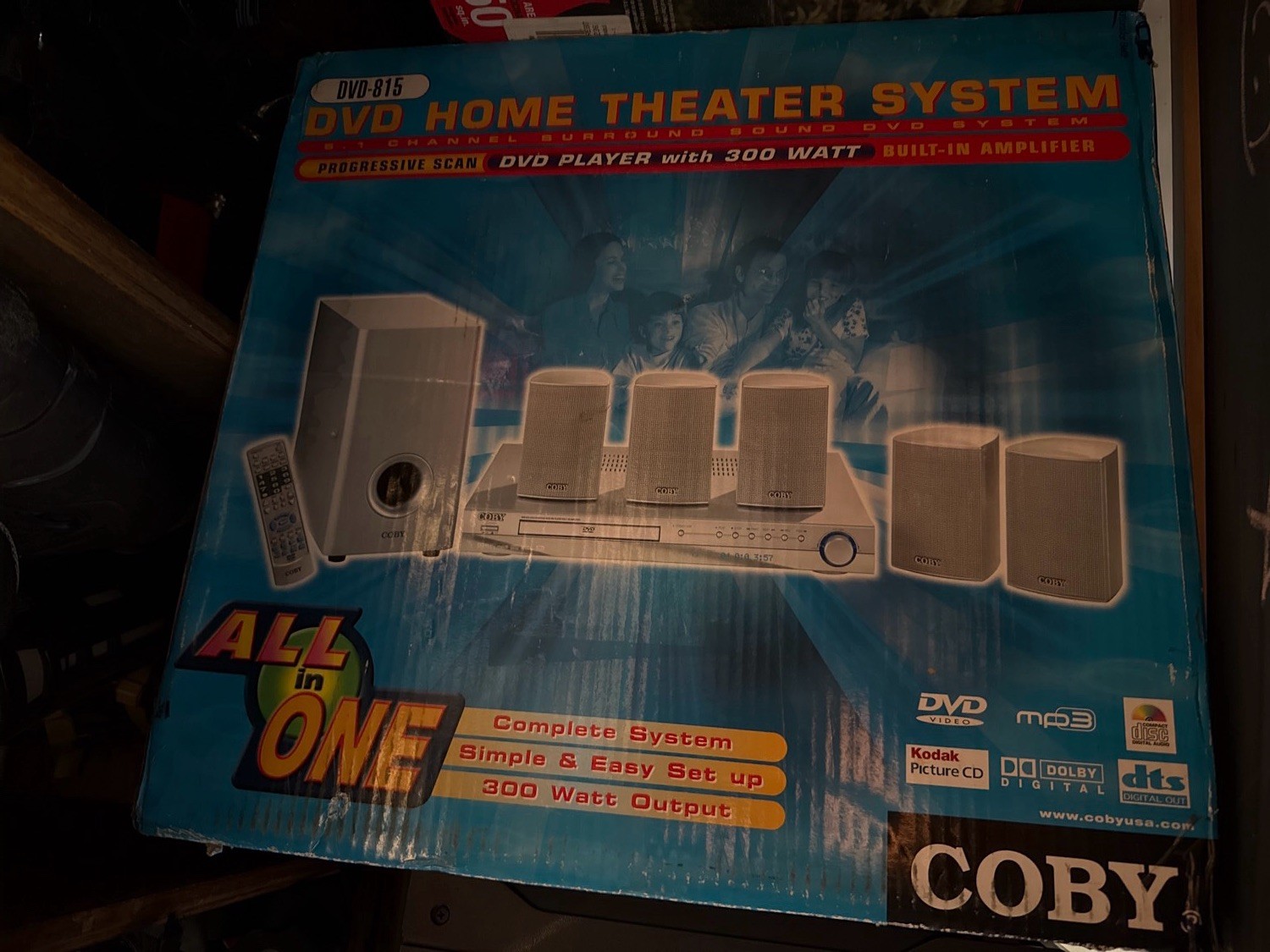 Coby House Rack Coby All-in-One Home Theater System (DVD-819) | eBay