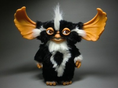 Jun Planning Gremlins 1/1 Scale MOHAWK MOGWAI Plush Doll w/FurBall