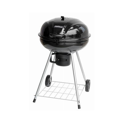 Mr. Bar B Que CBC22043M Charcoal Kettle Grill, Black Porcelain